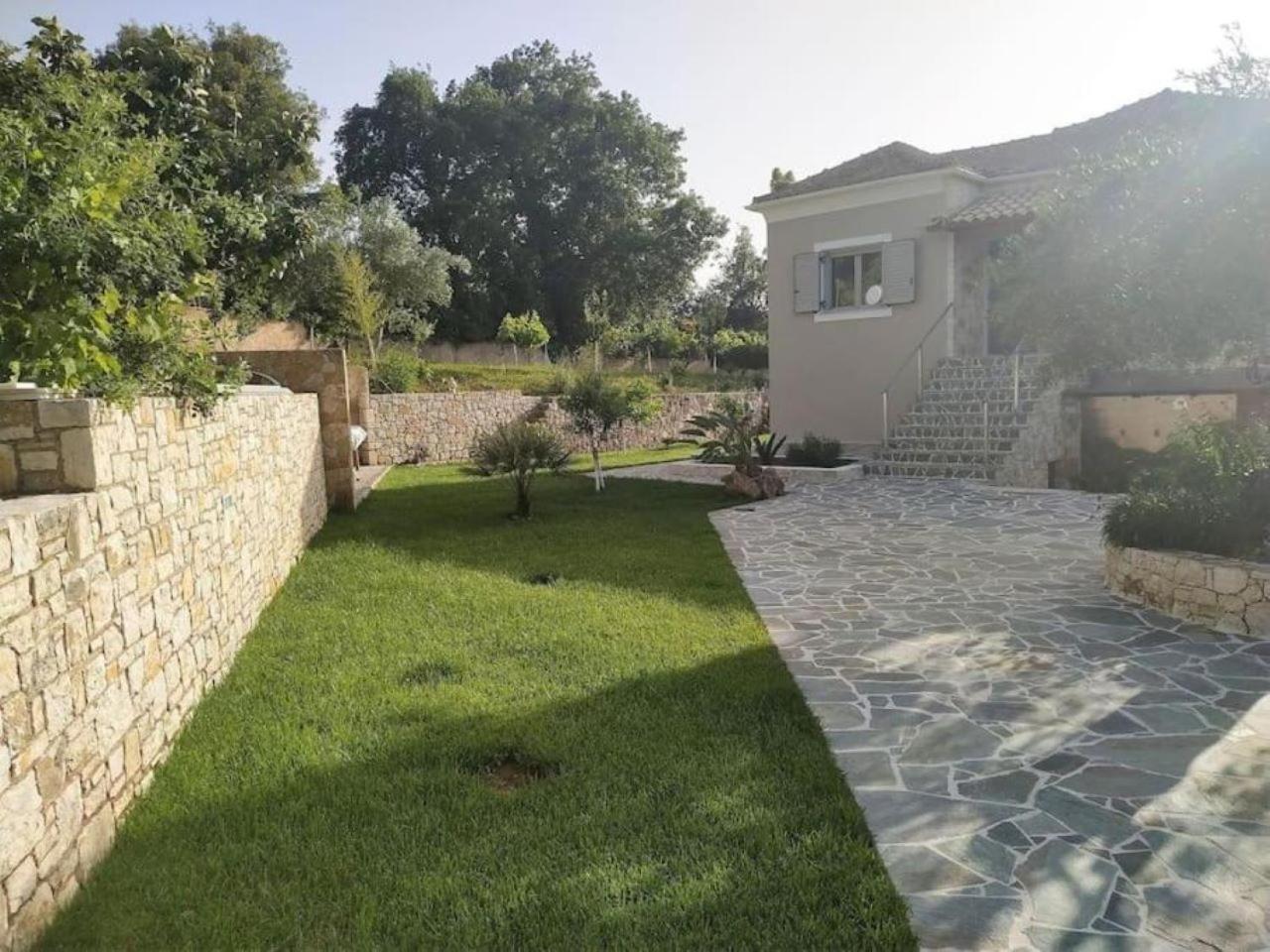 Petra House Vila Áno Korakiána Exterior foto